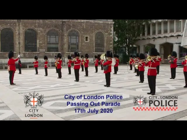 City of London Police - Passing out parade 17 July 2020