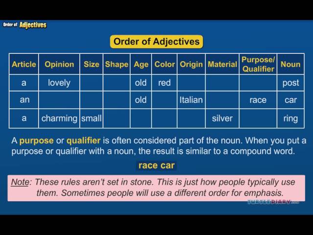 How to Order Adjectives Correctly! *FUN* Grammar for Kids!