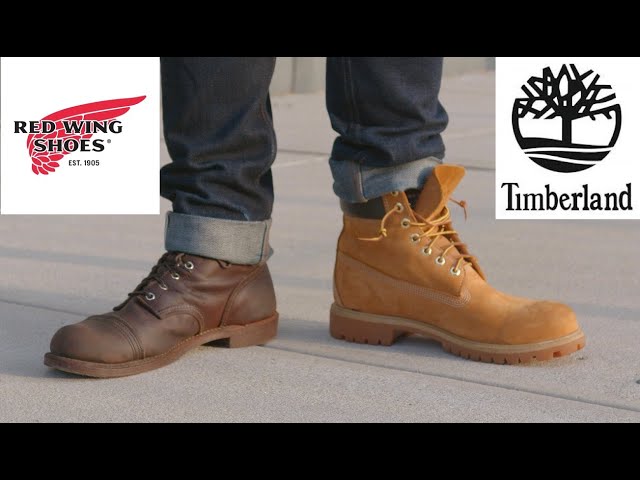 RED WING VS TIMBERLAND - Which Is the Better Boot?