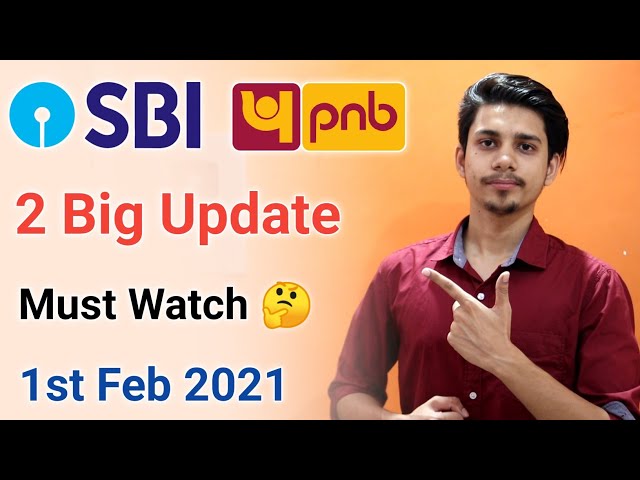 SBI and PNB Bank 2 Big Update ¦ SBI Bank Email Otp Closed ¦Pnb Atm Cash Withdraw Only on EMV Machine
