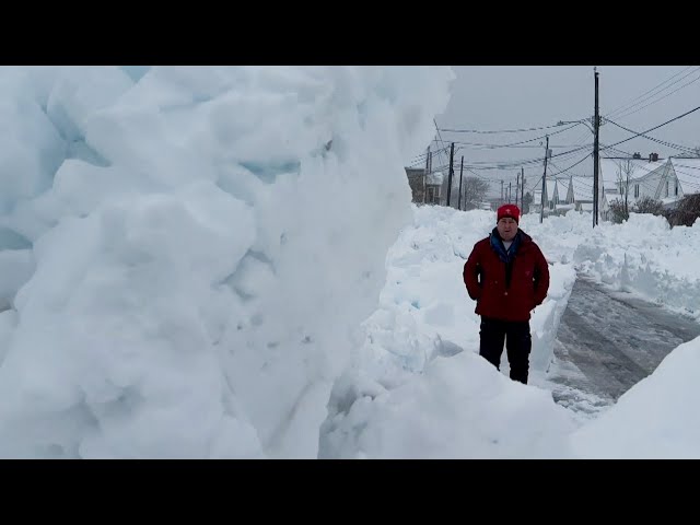 Cape Breton wakes up to more walls of snow as street clearing continues