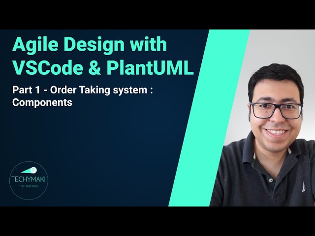 PlantUML with VS Code - creating a Components Diagram (Part 1)