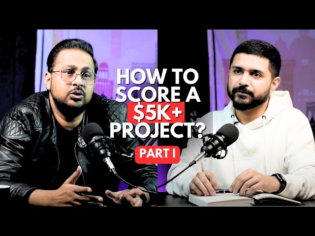 How to get PROJECTS for your SOFTWARE COMPANY? (Part 1) | The Ehmad Zubair Show ft. Tahir Fazal