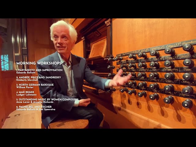 Hans Davidsson Presenting the Göteborg International Organ Festival, October 11-22, 2023
