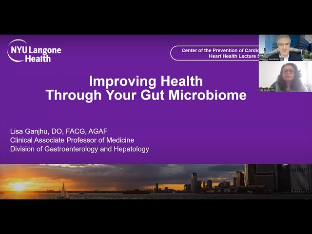 Improving Health Through Your Gut Microbiome