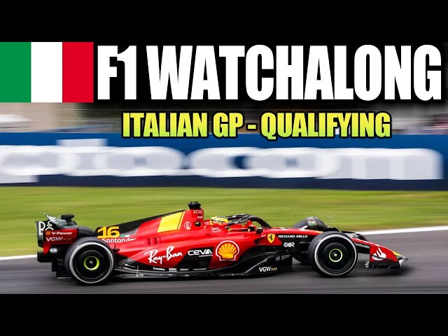 🔴 F1 Watchalong - Italian GP Qualifying - with Commentary & Timings