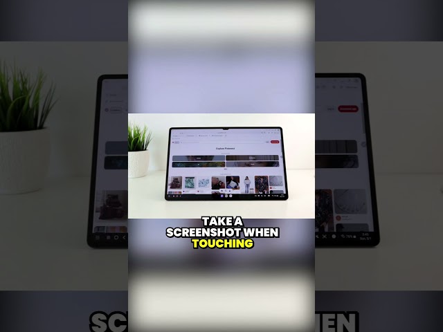 Corner Actions Trick on the Galaxy S9 Ultra!#GalaxyTabS9 #Samsung #Android #Dex #Tech
