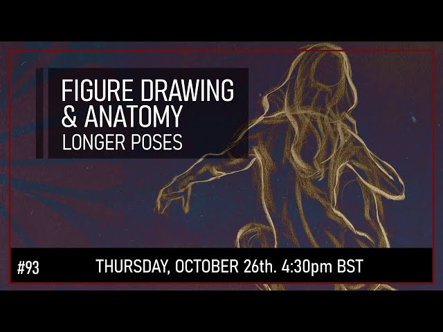 Figure Drawing & Anatomy - Longer Poses #93