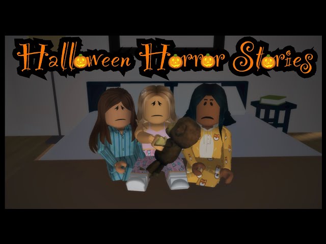 🎃Compilation of BrookHaven Suspense/Horror Stories~Roblox Halloween Special~VPJ