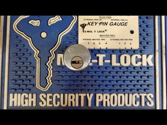 Mul-T-Lock Classic Picked & Gutted [12]