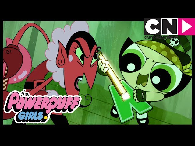 Powerpuff Girls | Rock Battle - Buttercup vs HIM 🤘 🎸 | Cartoon Network
