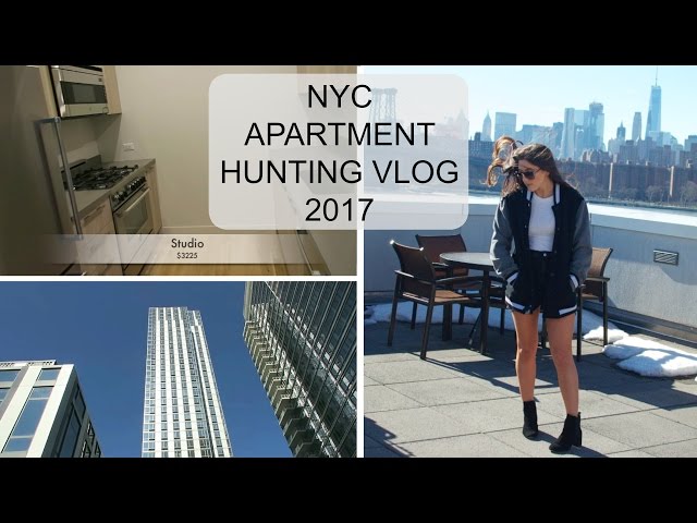 NYC APARTMENT HUNTING VLOG 2017 + PRICES