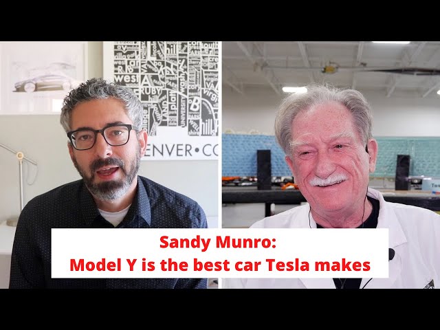 Sandy Munro: Model Y is the best EV Tesla makes
