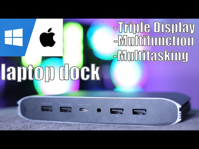 TRIPLE your PRODUCTIVITY | MacOS and Windows Docking station 2024