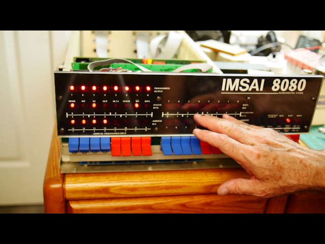 #8 IMSAI 8080 add ram and run program