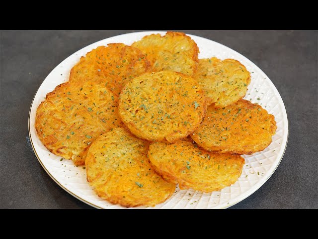 Crispy French Fries At Home ! Quick and Delicious ! Easy Potato Pancakes  ! Potato Recipes