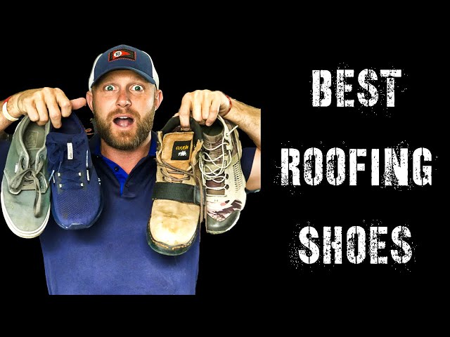 Best Roofing Shoes - Roofing Shoe Review 2022
