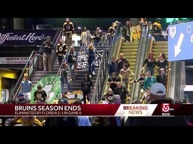 Fans leave TD Garden disappointed, look ahead to next season