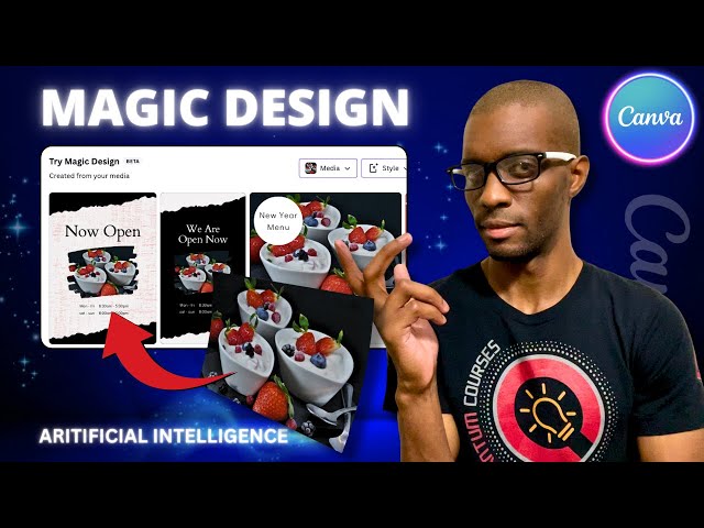 Canva AI | How To Use Magic Design on Canva