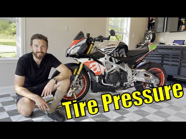 Pirelli Supercorsa V3 Tire Pressure | Aprilia | Maintenance | Episode 2