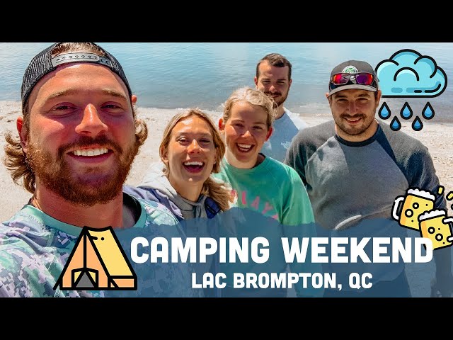 CAMPING WEEKEND | Lac Brompton - Camping Plage Mckenzie