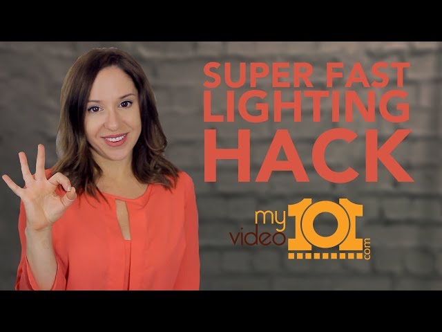 How to Look Good in Your Webcam Video [Lighting Hack]