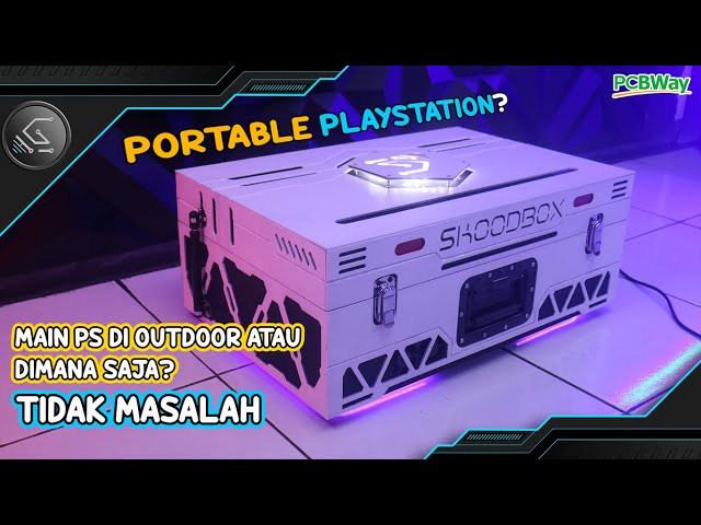 Make a Portable Console Game Box You Can Play Anywhere