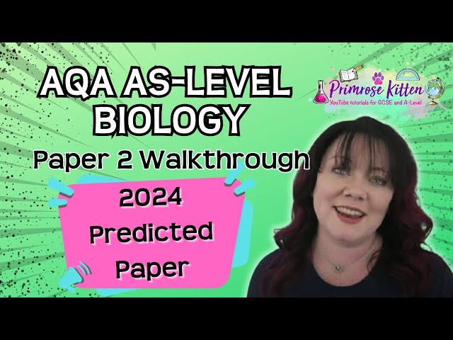 AQA | AS-Level | Biology | Paper 2 | 2024 Predicted Paper