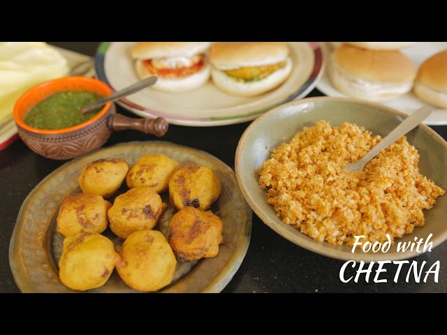 How to make Vada Pav - Indian style vegetarian burgers with Chetna Makan - Food with Chetna