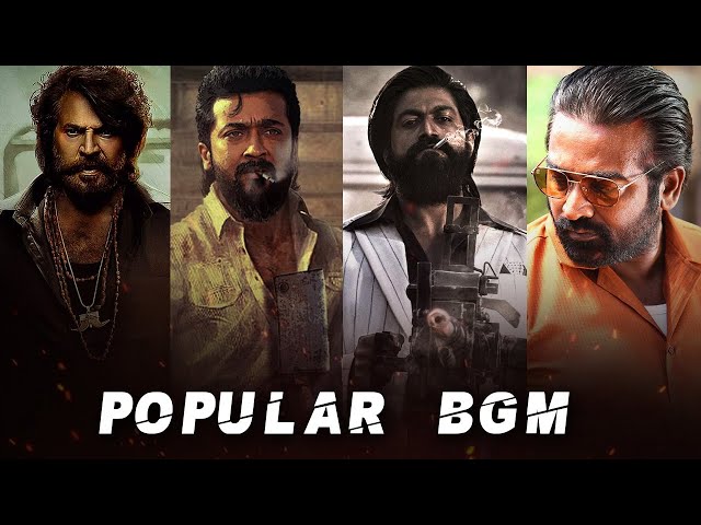 Popular BGM 2022 ft.KGF, Vikram, Rolex, Bheeshma, Jawan, 777 Charlie, Valimai | Part 2