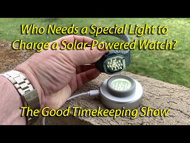 ECEEN Fast Charger for Solar-Powered Watches (Eco Watch Charger)