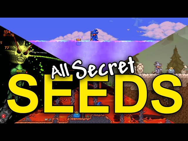 ALL of Terraria's secret seeds (feat Waffle Time)