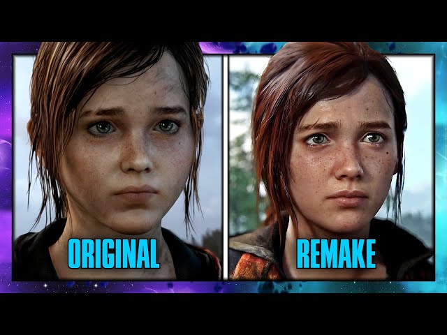 Remake VS Remaster - The Last of Us Graphics Comparison 2
