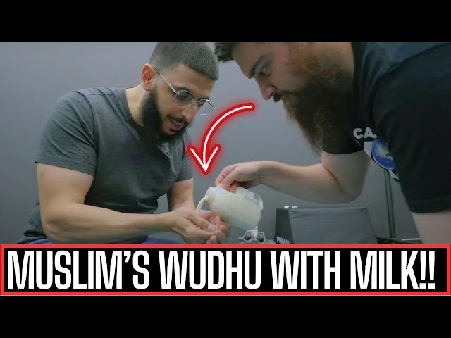 CAN YOU DO WUDHU WITH MILK?