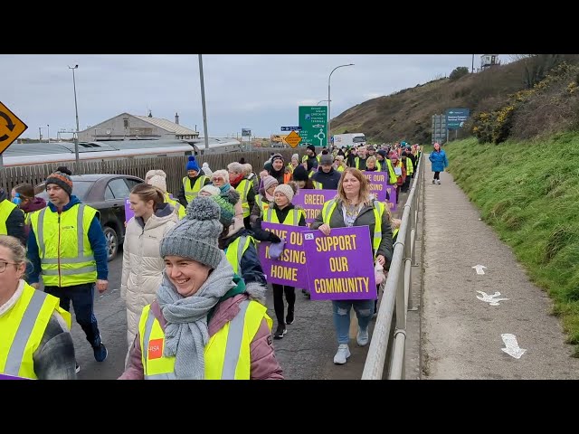 60 Days of Protest in Rosslare Harbour, Co. Wexford