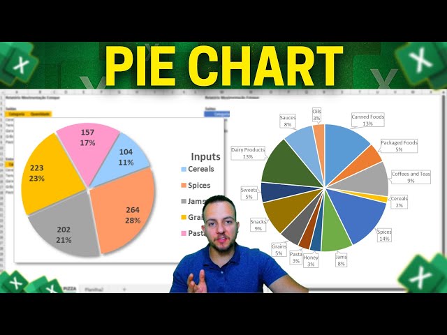 How to make a Pie Chart in Excel with Practical Examples | Modern Looking Chart