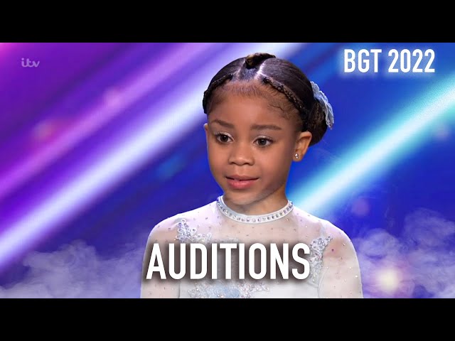 Skylar Blu: The CUTEST 7-Year-Old Audition EVER! Dancing STAR! Britain's Got Talent 2022