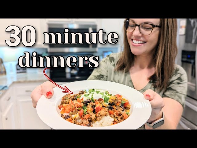 EASY 30 MINUTE DINNERS YOUR FAMILY WILL LOVE! | WINNER DINNERS 132