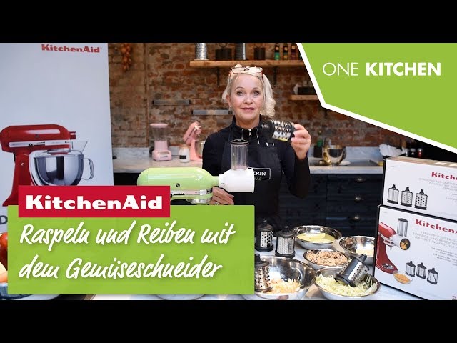KitchenAid Gemüseschneider 5KSMVSA mit Zusatztrommeln 5KSMEMVSC | by One Kitchen