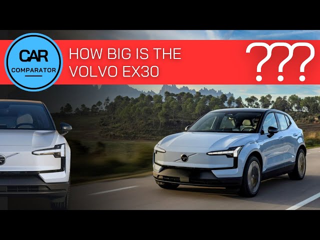Volvo EX30 | Dimensions compared to other cars in REAL scale!