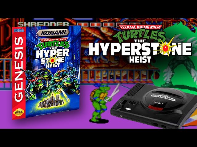 TMNT Hyperstone Heist Longplay 2022 *No Commentary* Sega Genesis