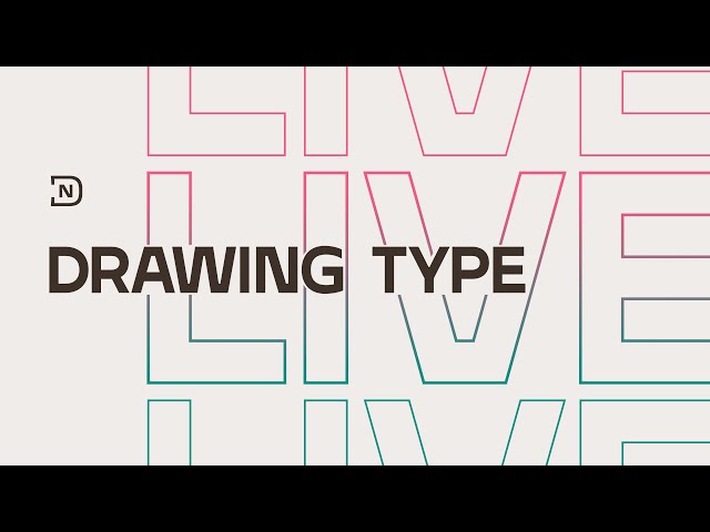 Drawing Type Live: Experimenting with Glyphs 3.0.4