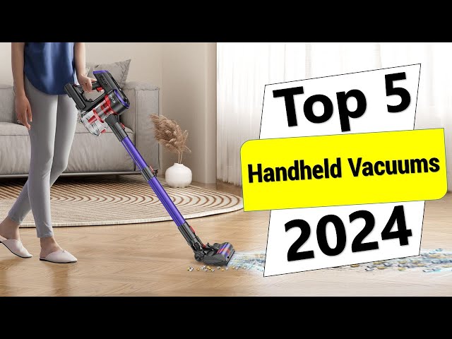 ✅Top 5 Best Handheld Vacuums of 2024 | Best Handheld Vacuums