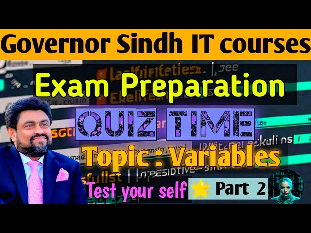 Governorsindh IT exam preparation | Quiz | Operators | test yourself | #trending #viral #fyp #ai