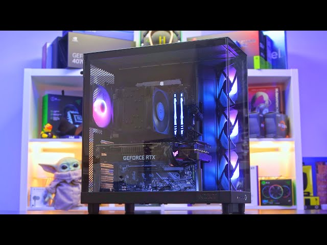 An EPIC Yet AFFORDABLE PC Case! - NZXT H6 Flow RGB - Unboxing & Review! (w/ Thermal Test) [4K]