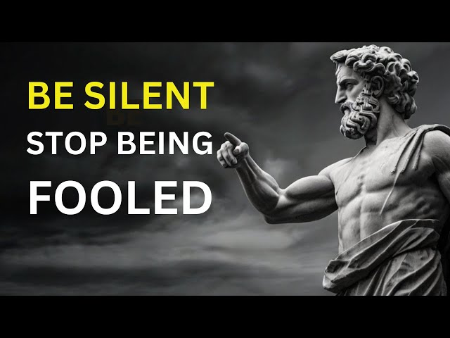 Stoic on 10 Traits of People Who Speak Less | STOICISM