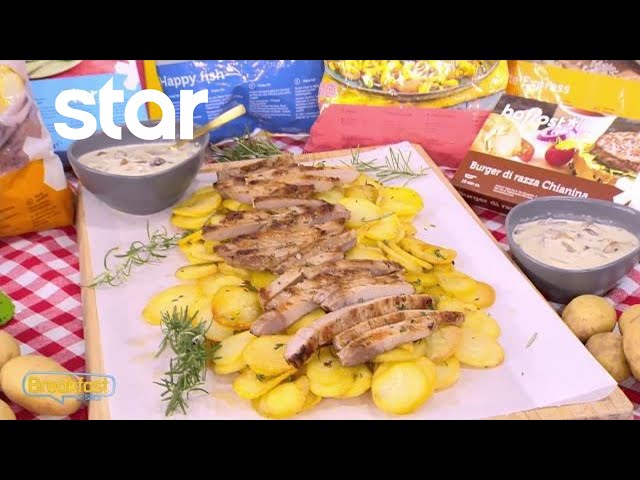 Ταλιάτα με πατάτες και σάλτσα μανιταριών | Σταύρος Βαρθαλίτης