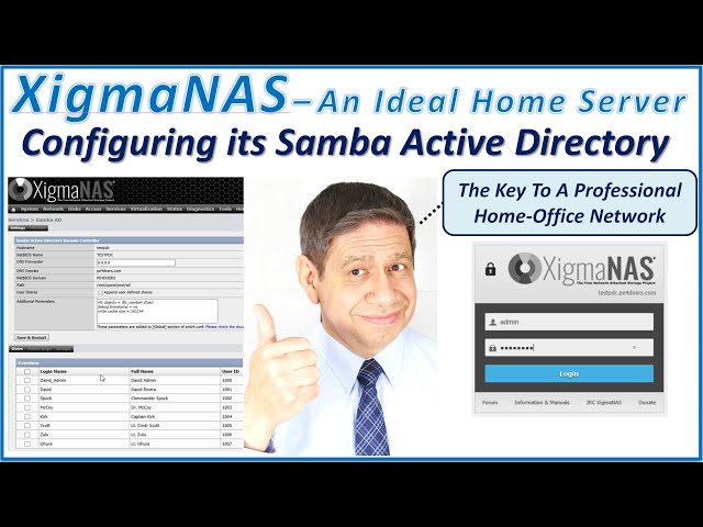 SERVER BUILD - Part 4 Step 3 - ACTIVATING & USING SAMBA ACTIVE DIRECTORY, Video 2 of 3 (The Server)