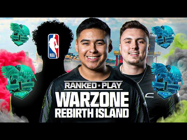 2 CDL PROS & NBA PLAYER PLAY WARZONE (REBIRTH RANKED)