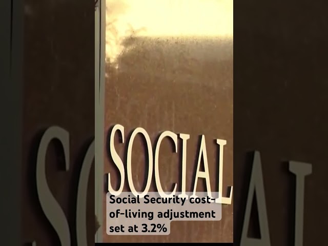 Social Security cost-of-living increase announced #socialsecurity